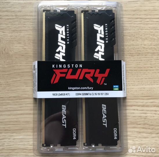 Новая оперативная память DDR4 8Gb 3200 MHz