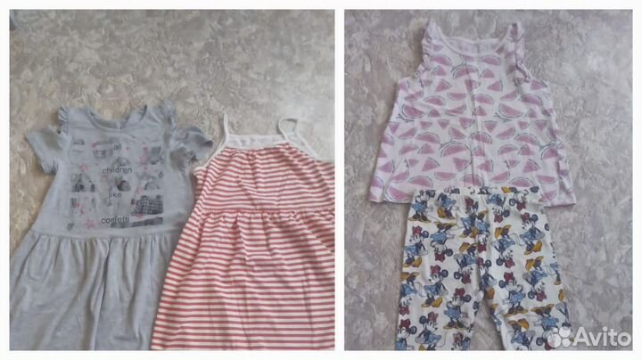 Вещи пакетом на девочку 116-122р