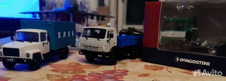 Модели грузовиков 3 штуки