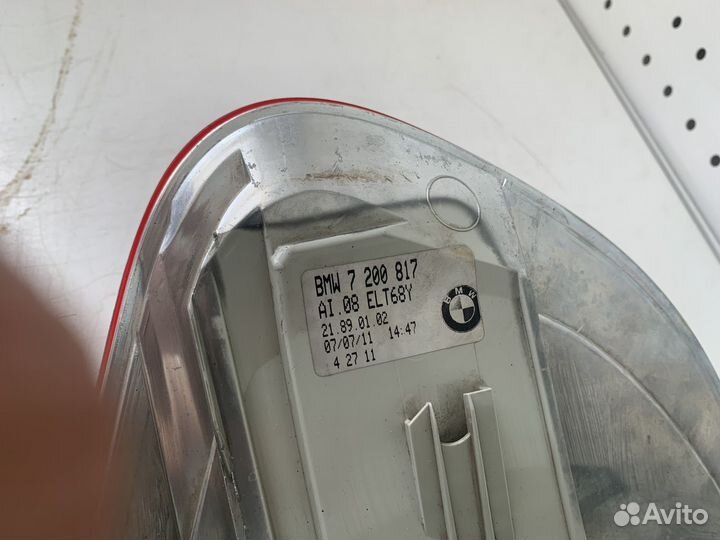 Фонарь задний левый наружный BMW X5 E70