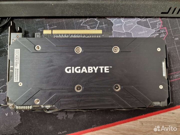 Видеокарта rx580 4gb gigabyte