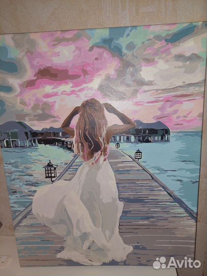 Картина красками