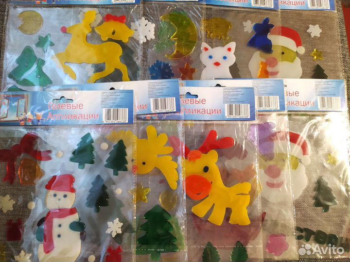 Гелевые аппликации наклейки