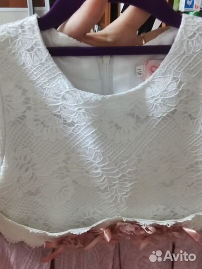 Платье для девочки 110