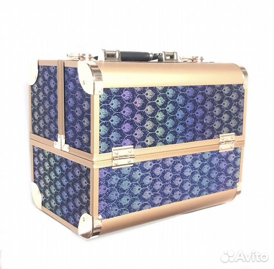 Чемодан для маникюра визажиста кейс для косметики