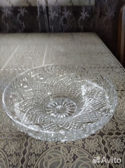 Хрустальная ваза