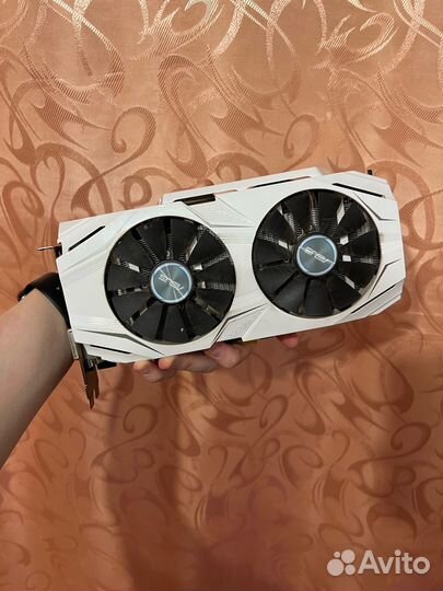 Видеокарта nvidia GTX asus 1060 6 gb dual