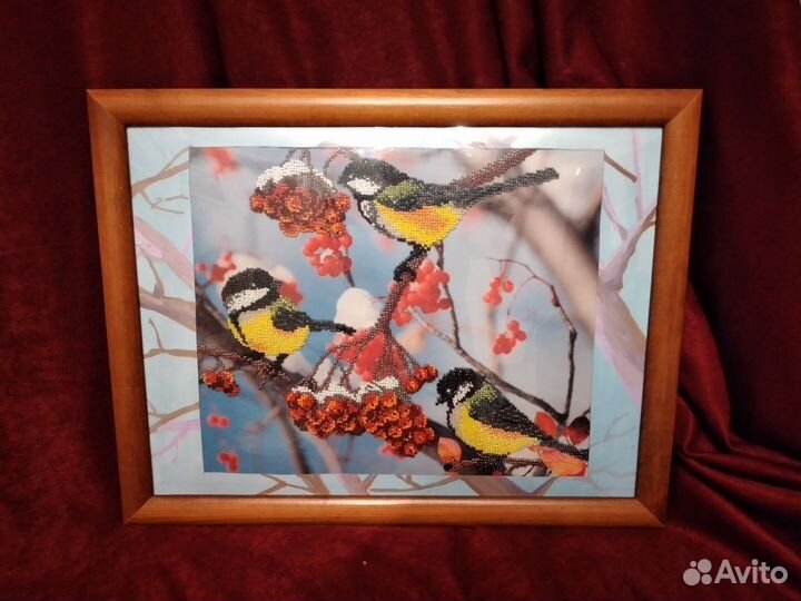 Картины вышитые бисером