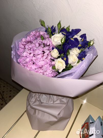 Живые цветы букет бу