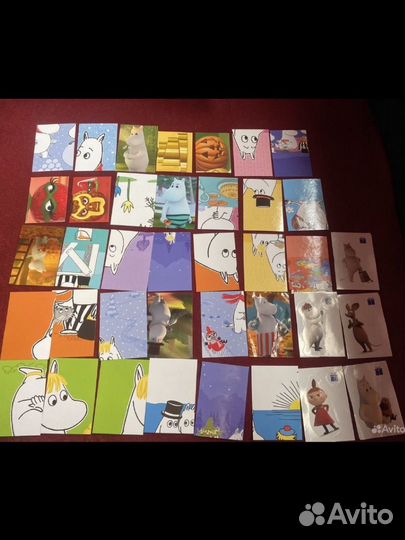 Наклейки лента moomin,тату-переводилки