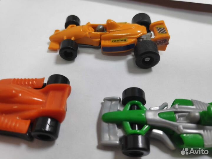 Машинки гоночные, Киндер Сюрприз