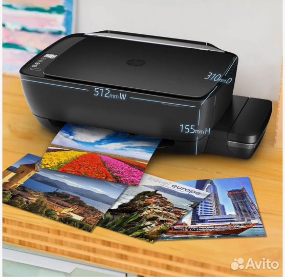 HP мфу Струйное Ink Tank 415 Wireless, цветн. WiFi