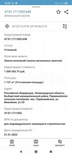 Участок 11,4 сот. (ИЖС)