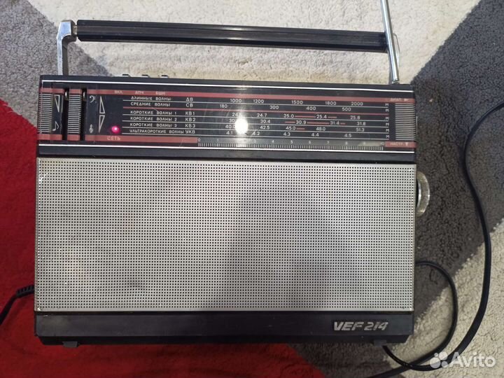 Радиоприемник Vef 214 СССР