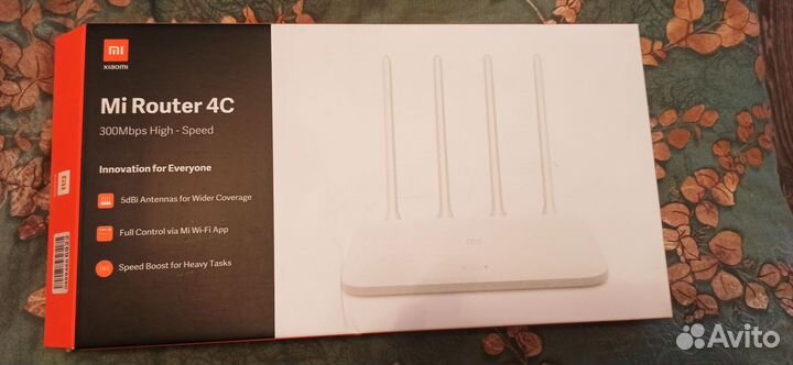 Wi-Fi роутер Xiaomi Mi WiFi Router 4C