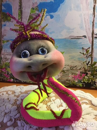 Змейки из капроновых колготок