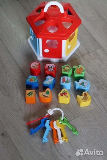 Полесье логический домик сортер