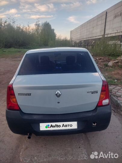 Renault Logan 1.4 МТ, 2006, 125 000 км