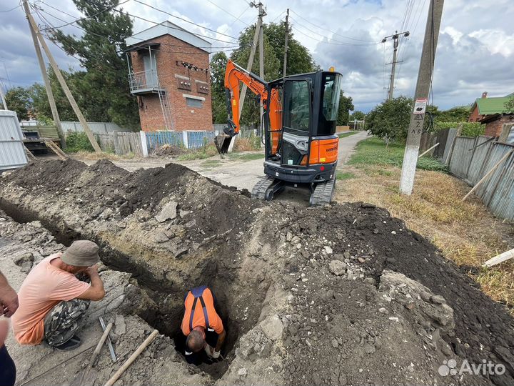 Мини-экскаватор