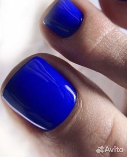 Педикюр с покрытием гель-лаком