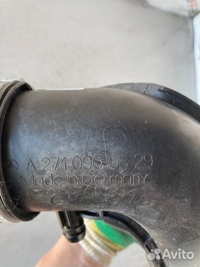 Патрубок воздушного фильтра Mercedes C-Class W203