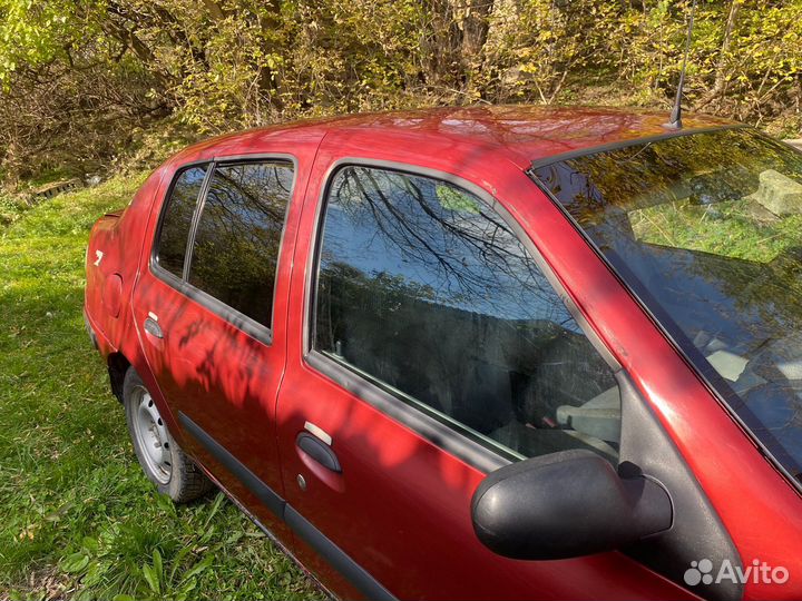 Стекла дверные Renault Symbol 1