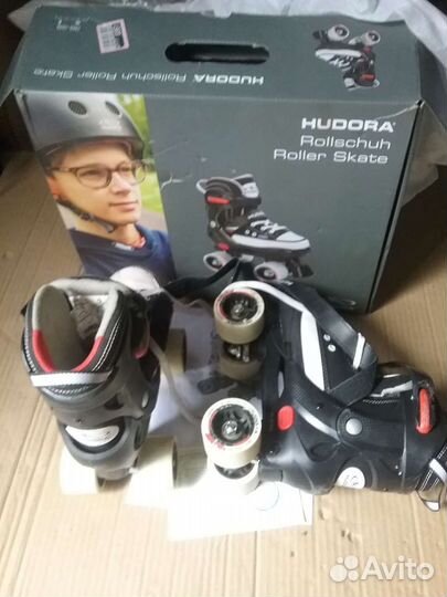 Коньки роликовые hudora