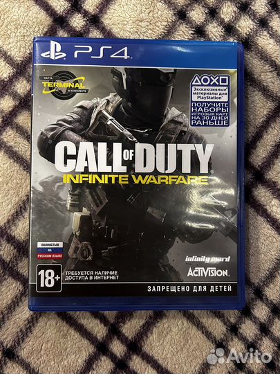 Диск для ps4,call of duty