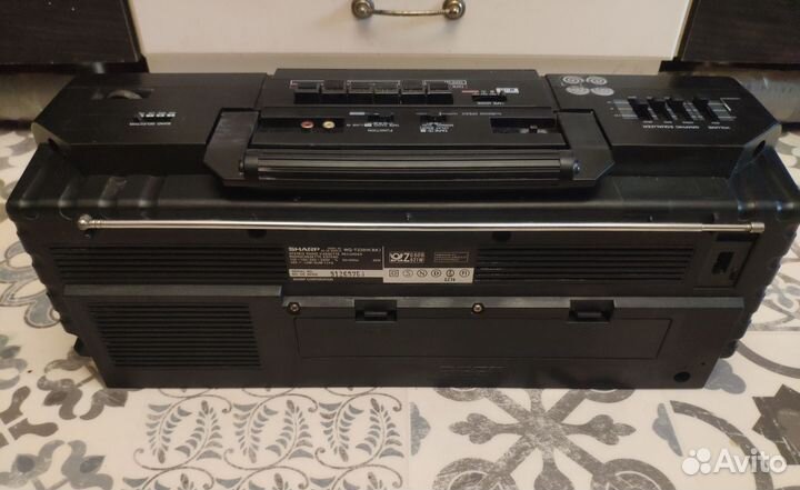 Кассетный магнитофон sharp wq-t238h