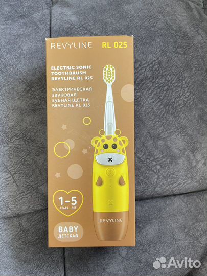 Электрическая зубная щетка детская revyline