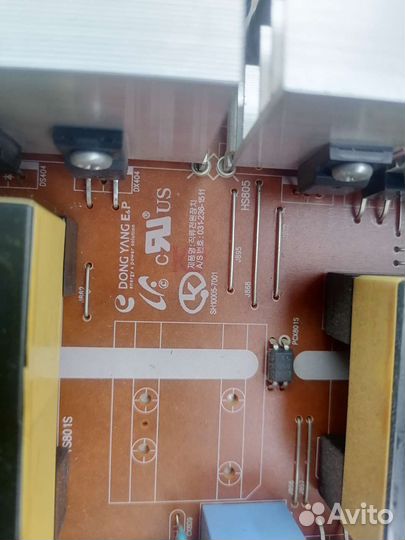 Плата блок питания samsung