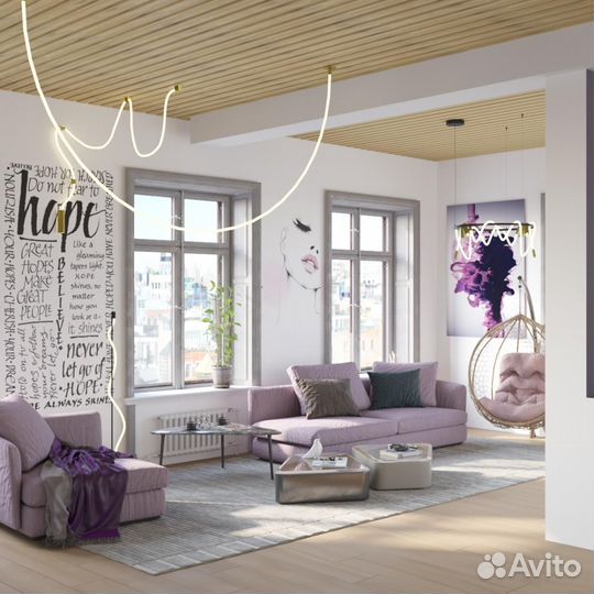 Светильник потолочный светодиодный