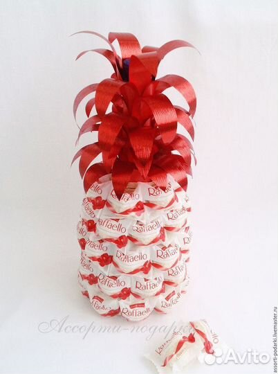 Букет из конфет и мишек