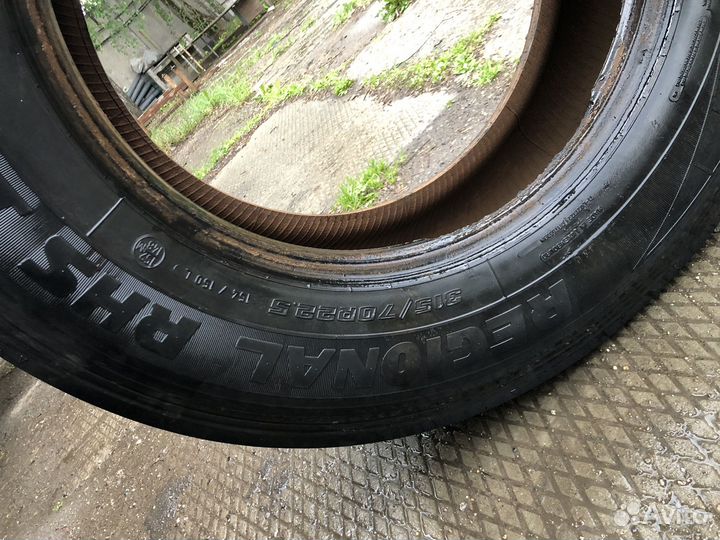 Шина грузовая рулевая 315/70R22,5