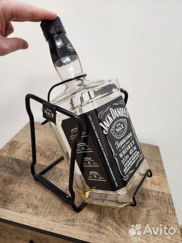 Пустая Бутылка-качели Jack Daniel’s 3 литра объявление продам