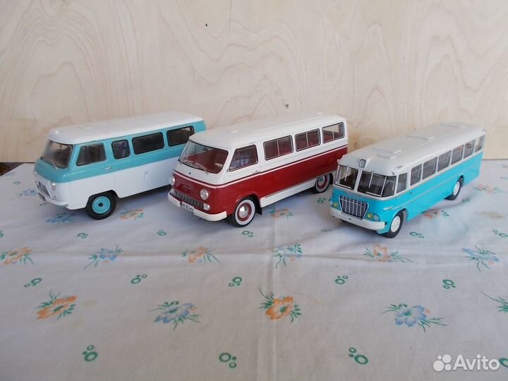 Модели 1:24. Автобусы