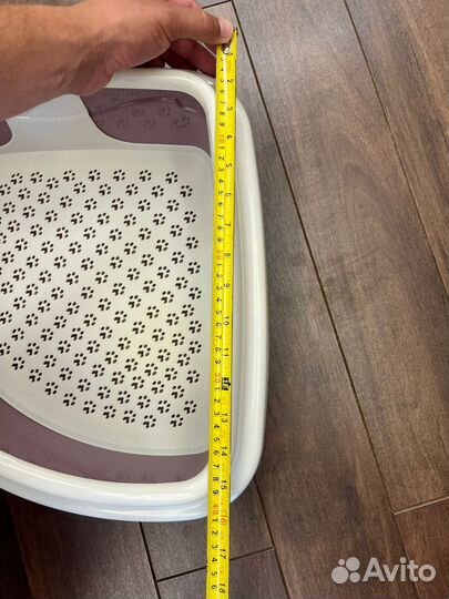 Лоток для кошек угловой