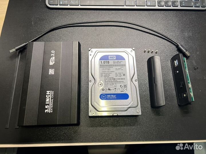 Внешний HDD USB 3.0 WD Blue1Tb