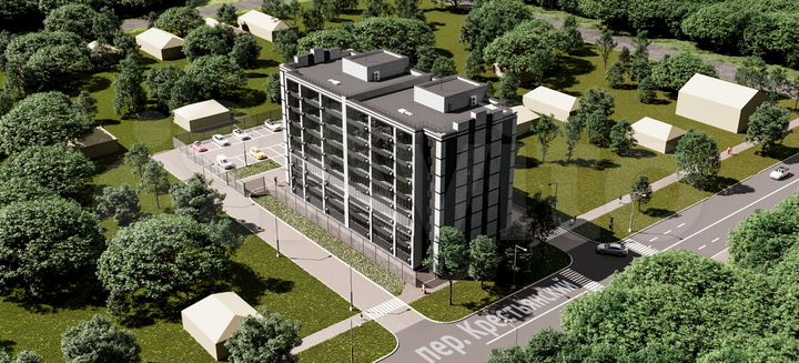 2-к. квартира, 54,8 м², 2/8 эт.