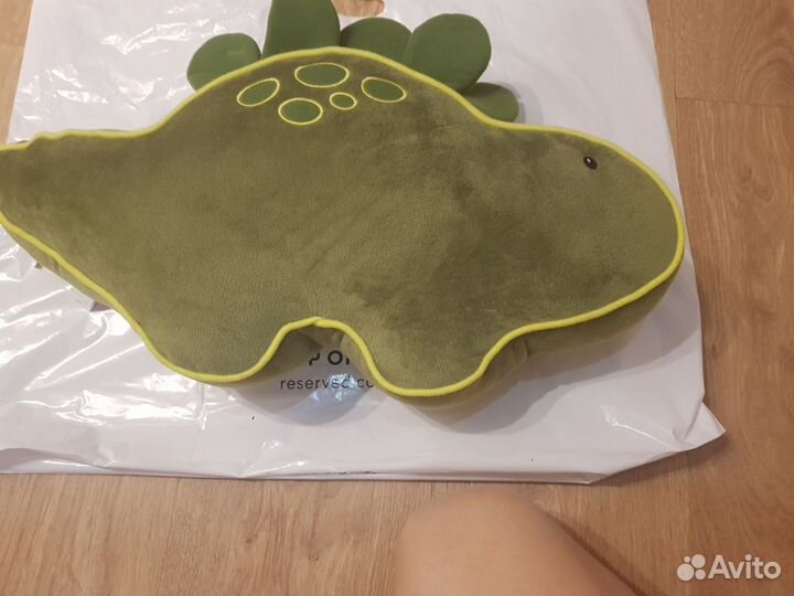 Мягкая игрушка динозавр reserved