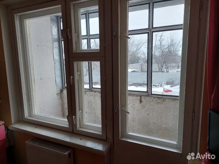 Оконный блок с дверью бу и алюминевое остекление л