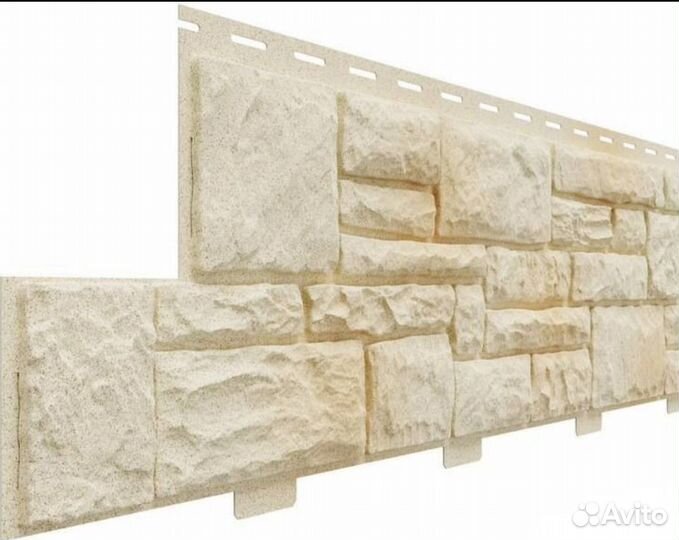 Фасадная панель Доломит Крымский берег Песочный