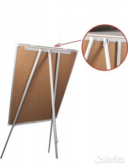 Доска флипчарт магнитно-маркерная