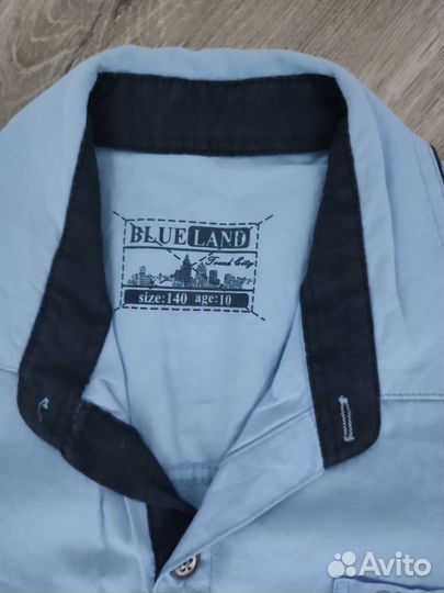 Рубашка школьная на р.140