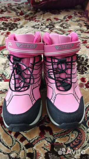 Ботинки на девочку размер 35