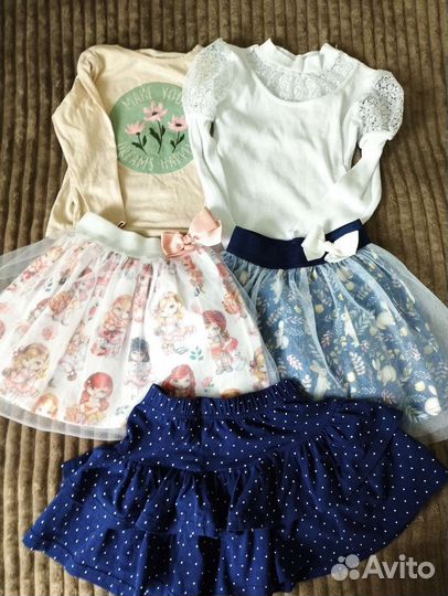 Пакет вещей для девочки 98-104 р