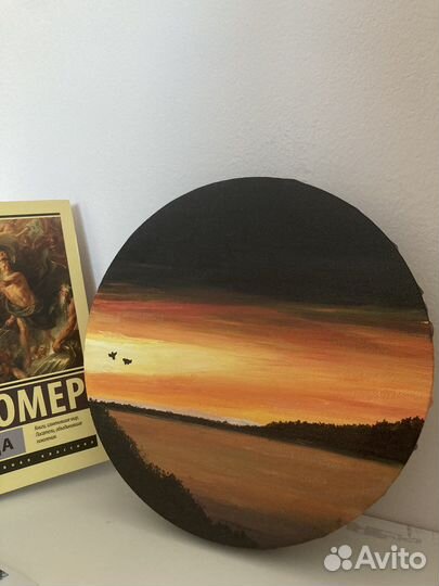 Картина кошка