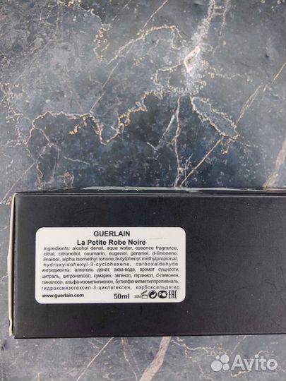 Guerlain la petite robe noire тестер 50мл