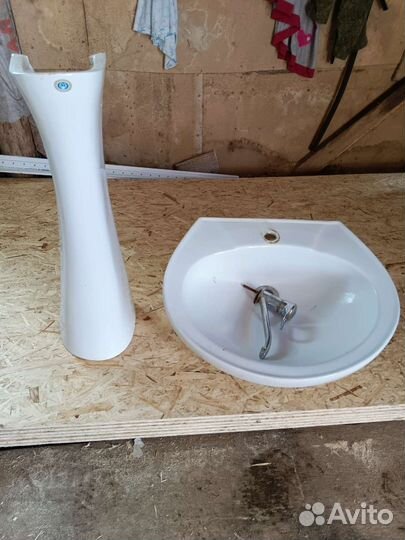 Раковина в ванную с тумбой бу