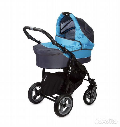 Коляска 2 в 1 Adbor Zipp Blue